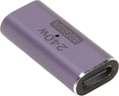 Zdjęcie produktu dla Adapter USB4.0 C żeński na żeński z obsługą PD 240W 40Gbps 8K 60Hz Łącznik USB typu C do laptopów, telefonów i urządzeń typu C