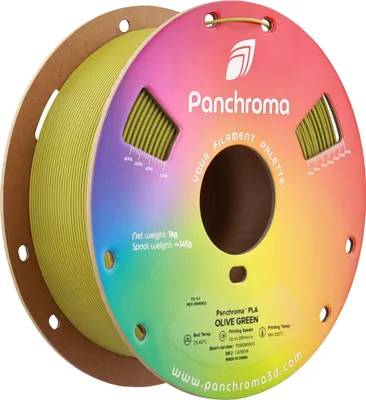 Produktbild von Polymaker Panchroma™ PLA Olive Green 1.75 mm 1KG