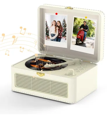 Obrázok produktu pre Prenosný CD prehrávač s Bluetooth, FM rádiom a diaľkovým ovládaním