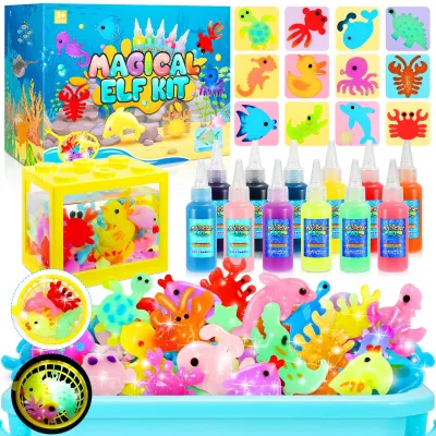 Productafbeelding van Wassergel knutselset, creatief, voor kinderen van 4-8 jaar, kunst en handwerk