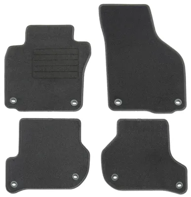 Produktbild von Fußmatten-Set für VW Golf 5, -12/2006 + Variant, -09/2009, 4-teilig, Schwarz