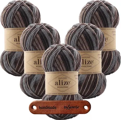 Produktbild von 5 x ALIZE WOOLTIME 11015 MIT LABEL