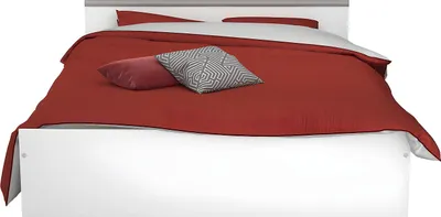 Image de Lit avec 2 tiroirs & 1 étagère - 140 x 190 cm - Blanc - PABLO