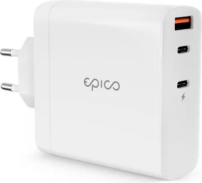 Obrázek produktu pro Epico 140W GaN síťová nabíječka - bílá