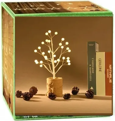 Immagine prodotto di Decorazione Natalizia Albero Led Illuminato Xxl 35 Cm Natale