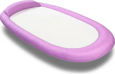 Produktbild von Best Sporting MO64598 - Wasserhängematte Mesh Mat - Aufblasbare Luftmatratze mit Netzboden, Lounge - Flieder-Weiß