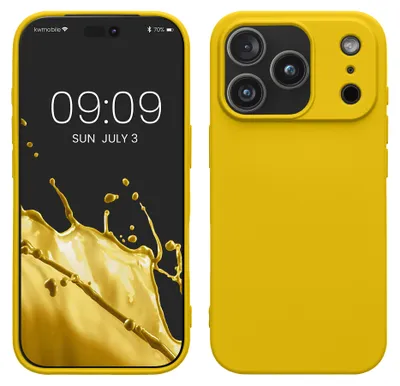 Produktbild von kwmobile KWM0000216P004C, Cover, Apple, iPhone 17 Pro, iPhone 18 Pro, Gelb
