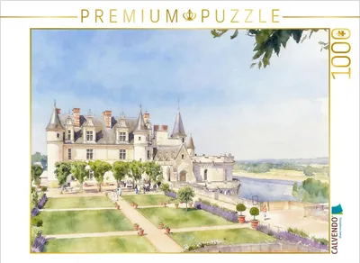 Produktbild von CALVENDO Puzzle Schloss Amboise in Frankreich | 1000 Teile Lege-Größe 64x48cm Foto-Puzzle für glückliche Stunden
