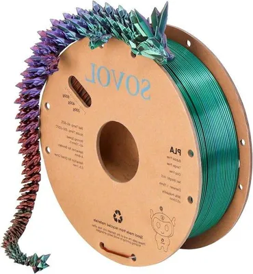 Immagine prodotto di Filamento PLA seta colorato da 1,75 mm, 1 kg, lucido