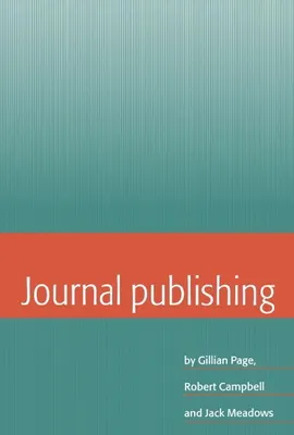 Produktbild von Journal Publishing