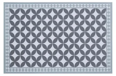 Produktbild von Secret de Gourmet Rechteckige Tischset mit Mosaikmuster - grau - Vinyl - 45 x 30 cm