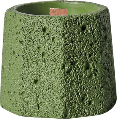 Produktbild von Sechseckiges Kerzenglas, Zementbetonformen Für Duftkerzen, Teelichter, Zylindrische Kerzentopfformen Für Die Kerzenherstellung (Grün)