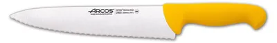 Zdjęcie produktu dla COOK'S KNIFE SERIES 2900 (250 MM) - Nóż z szerokim ostrzem i ząbkowaną krawędzią, stabilny i wytrzymały. Wszechstronny nóż dla profesjonalnych kucharzy i amatorów.