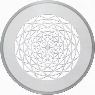 Produktbild von Zehnder Designgitter CLRF/TVA Sans soucis weiß