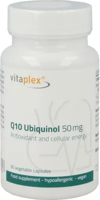 Produktbild von Vitaplex Q10 Ubiquinol 50 mg- 90 veget. Kapsel