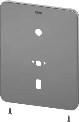 Image de KWC AR Plaque de recouvrement en acier inoxydable, F3, pour sortie, 190x245 mm, support de capteur, 2030050088