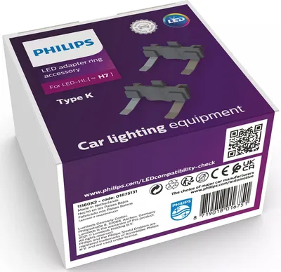 Immagine prodotto di Philips LED Anelli di collegamento [~H7] Tipo K - Accessori per LED HL 2 pz.