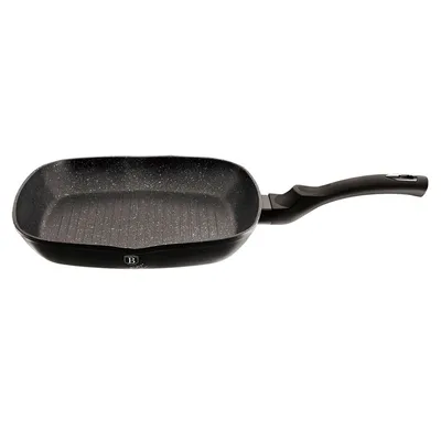Obrázok produktu pre Grilovacia panvica s mramorovým povrchom 28 cm Black Silver Collection BERLINGERHAUS BH-1846