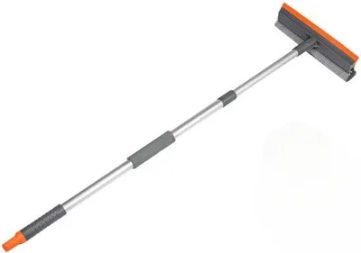 Produktbild von Famanu Teleskopfensterwischer mit Doppelseitigem Gebrauch - Aluminiumgriff