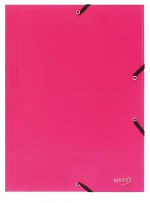 Image de Pochette A4 rose avec élastique - Koh-I-Noor