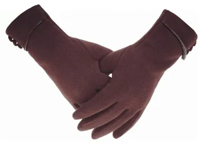 Productafbeelding van Tomily dames touchscreen-telefoon handschoenen, fleece, winddicht, wintermodel