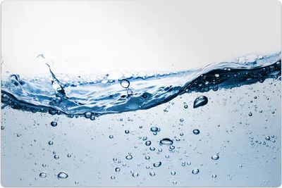 Produktbild von Küchenmatte 140x210 cm Vinylmatte Bodenmatte Dekoration - Spritzen Wasser