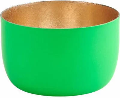 Produktbild von Gift Company Windlicht Madras S, Teelichthalter, Kerzenhalter, Eisen, Neon Grün, 5 cm, 1092503084