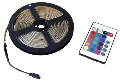 Produktbild von LED-Stripe GRUNDIG RGB-Komplettset 180 SMD LEDs 3m