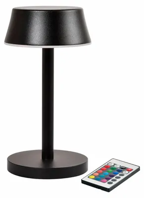 Produktbild von 6x DUNI LED Lamp Cordless Nour Midi 20 x Ø 10 cm 14 Std. Schwarz