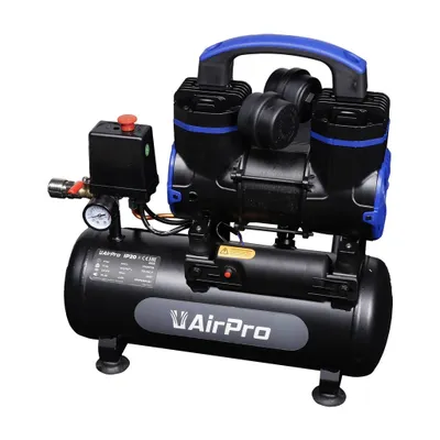 Produktbild von Ölfreier Luftkompressor 8L – Geräuscharmer Kompressor 1,2 PS, Wartungsfrei & Kompakt