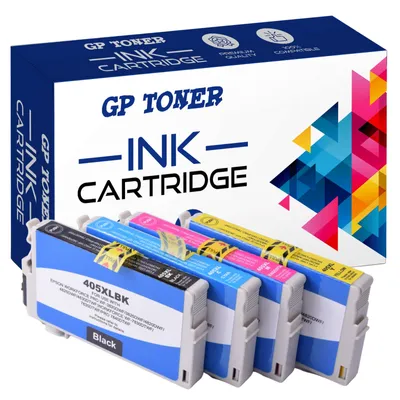 Produktbild von 4x Tusze do  Epson 405 XL WorkForce WF 3820 3825 7840 4820 4825 4830