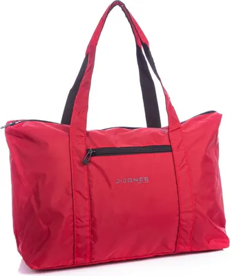 Obrázek produktu pro Lehká látková cestovní taška do letadla 50x35x20 cm červená