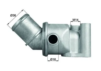 Produktbild von MAHLE Thermostat Kühlmittel 87°C für FIAT Panda Schrägheck (141)
