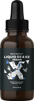 Produktbild von BrainMax Veganisches flüssiges Vitamin D3 & K2, 30 ml