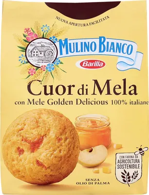 Produktbild von MULINO BIANCO Cuor di Mela - Kekse mit Apfelkonfitüre 300g x 3 Pack
