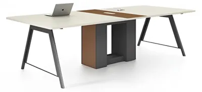 Immagine prodotto di Grande tavolo da conferenza moderno in legno dal design minimalista