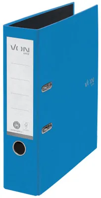 Obrázek produktu pro VON LEITZ 10570035 VON LEITZ Ordner blau Karton 8,0 cm DIN A4, 1 St.