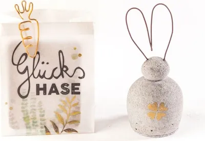 Produktbild von Pummelhase "Glückshase"