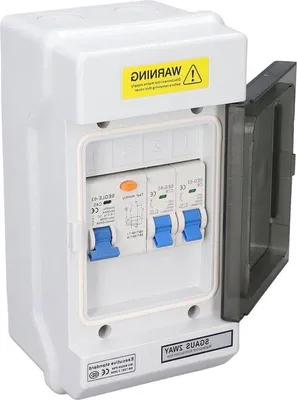 Immagine prodotto di Interruttori automatici elettrici miniaturizzati a 2 poli, 40 A, 30 mA, RCD 6 A-16 A, 230 V