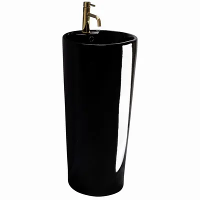 Produktbild von Umywalka Ceramiczna Wolnostojąca BLANKA Black
