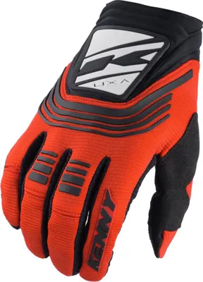 Imagen del producto de Guantes KENNY RACING TITANIUM para motocross/enduro, color rojo, talla XXL, para una conducción segura