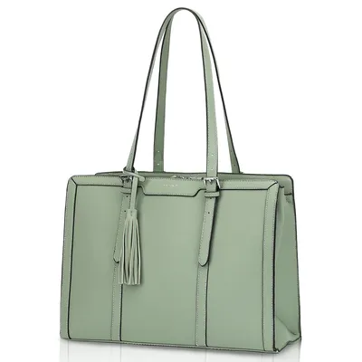 Produktbild von Aktentasche Damen Shopper Große Business Handtasche Gross Laptop Tasche, 15.6 Zoll Notebooktasche mit 3 Fächern für Büro Arbeit Schule