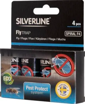 Obrázok produktu pre Lapač hmyzu mucholapka SILVERLINE FlyTrap IN22425 (4ks v balení)