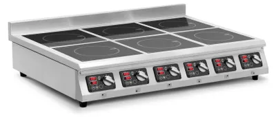 Obrázek produktu pro Expondo Royal Catering Indukční deska – 6 x 28 cm – 60 až 240 °C – 400 V – časovač –