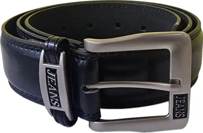 Produktbild von Duke - Taillengürtel "D555 Kenny", Geklebtes Leder-Herren DC122 (40) (Schwarz)