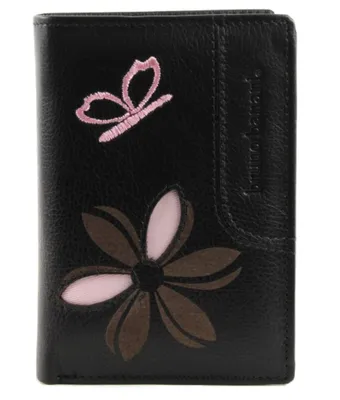 Produktbild von bruno banani Geldbörse Butterfly Wallet Black schwarz
