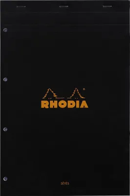 Produktbild von Rhodia Notizbl A4 geh mperf gel fr li 80Bl