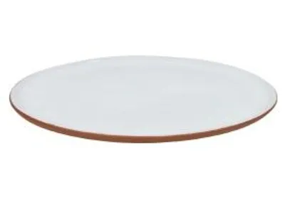 Productafbeelding van Pomax serveerschaal voor aperitieven, porselein, wit, diameter 11 cm, hoogte 1 cm