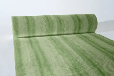 Produktbild von Airlaid Tischläufer Aquarell in Oliv, 40 cm x 24 m , 1 Stück - Mank