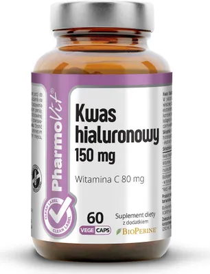 Obrázok produktu pre Kyselina Hyalurónová 150Mg- 60 Kapsúl Pharmovit